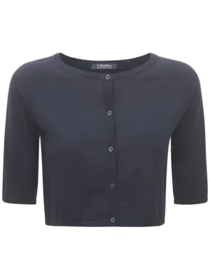 &#x27;S Max Mara   Cropped cotton knit cardigan 