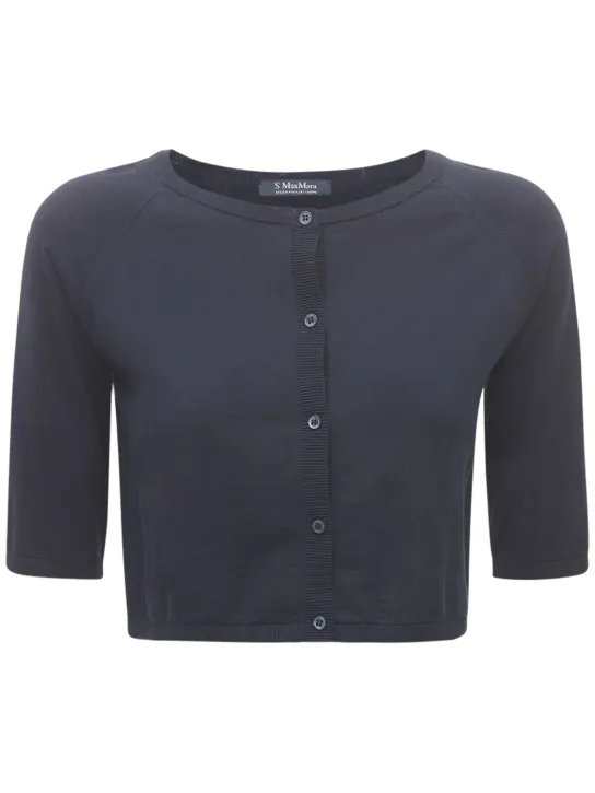 &#x27;S Max Mara   Cropped cotton knit cardigan 