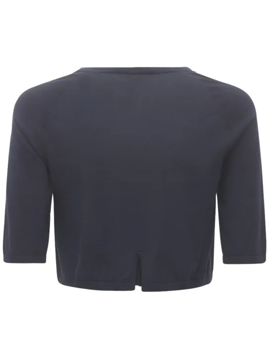 &#x27;S Max Mara   Cropped cotton knit cardigan 