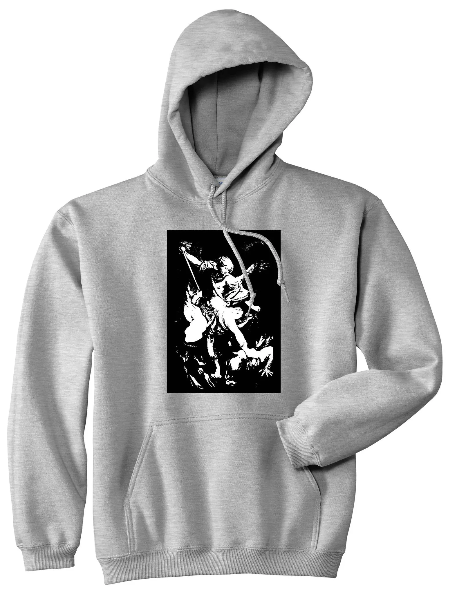 Angel Of Death Ancient Goth Myth Pullover Hoodie