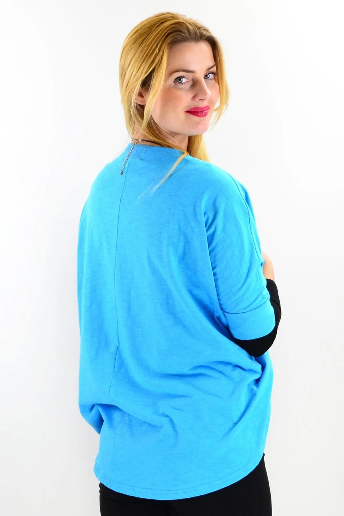 Aqua Mini Shrug Cardigan