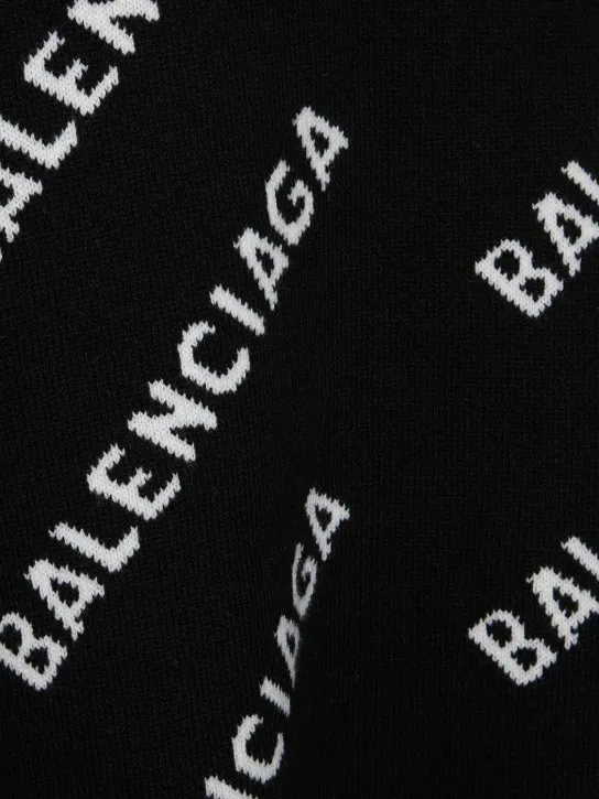 Balenciaga   Wool blend knit cardigan 