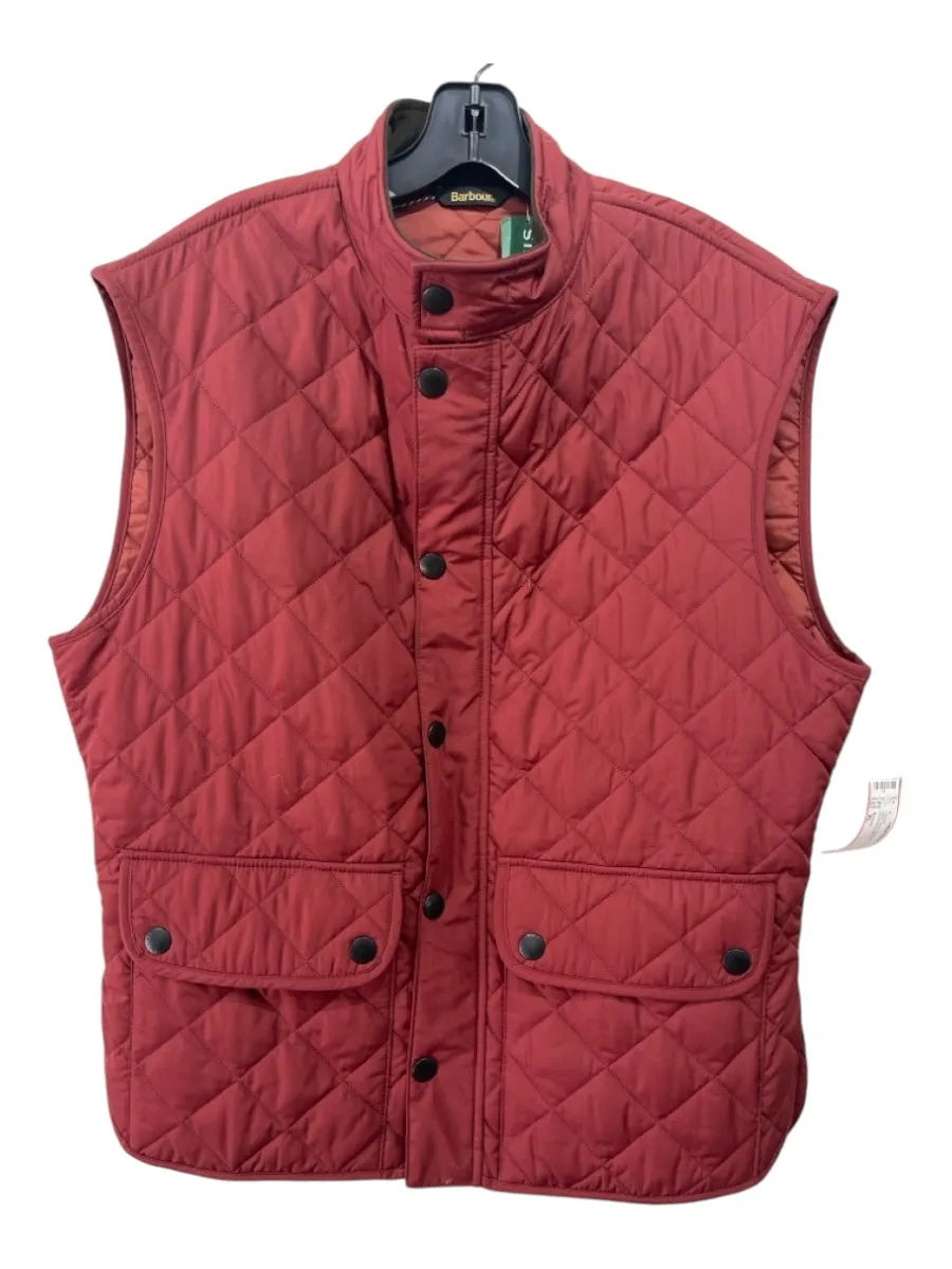 Barbour NWT Size XL Red Synthetic Quilted Vest Men's Jacket