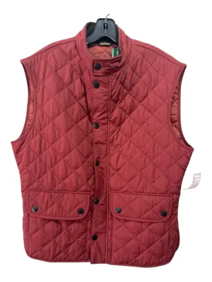 Barbour NWT Size XL Red Synthetic Quilted Vest Men's Jacket