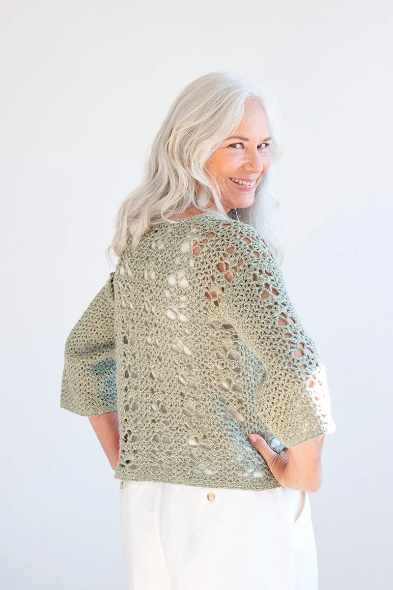 Berroco Meraki Patterns - Ianthe Cardigan - PDF Download