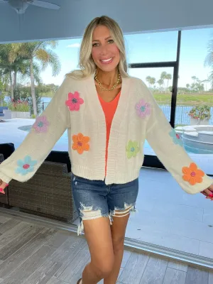 Blushing Blooms Cardigan