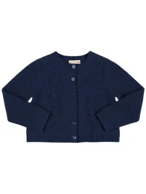 Bonpoint   Wool knit cardigan 