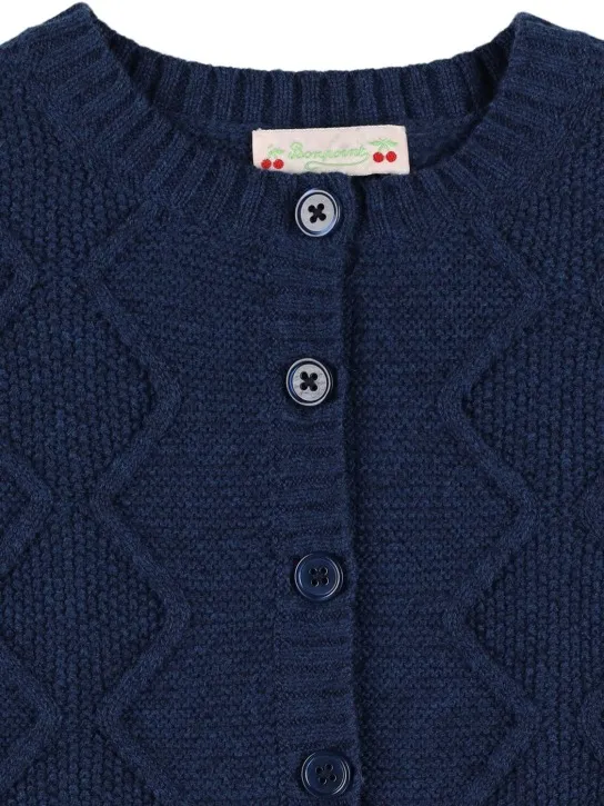 Bonpoint   Wool knit cardigan 