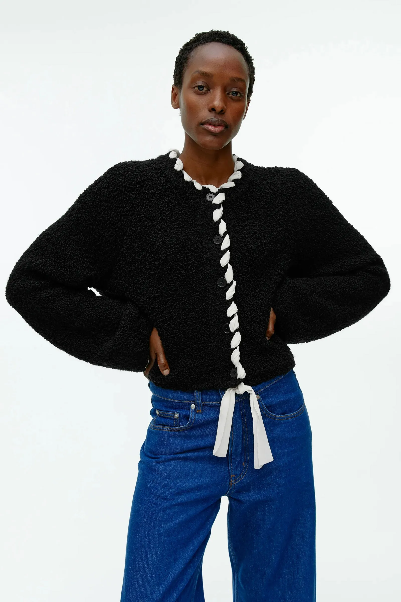 Bouclé Cardigan
