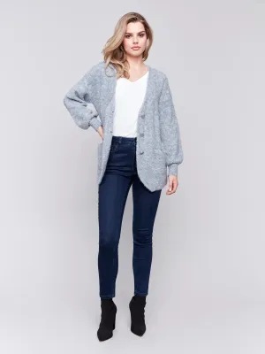 BOUCLE KNIT CARDIGAN