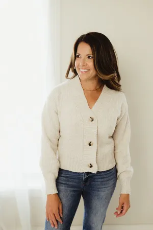 Button Front Cardigan