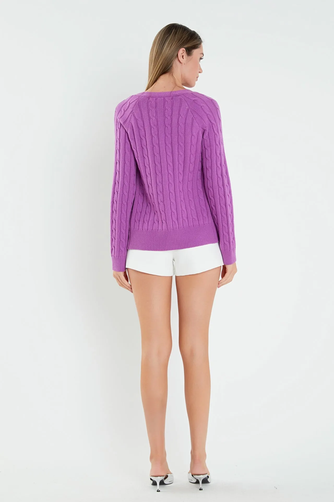 Cable Knit Cardigan