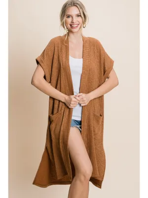 Camille solid cardigan