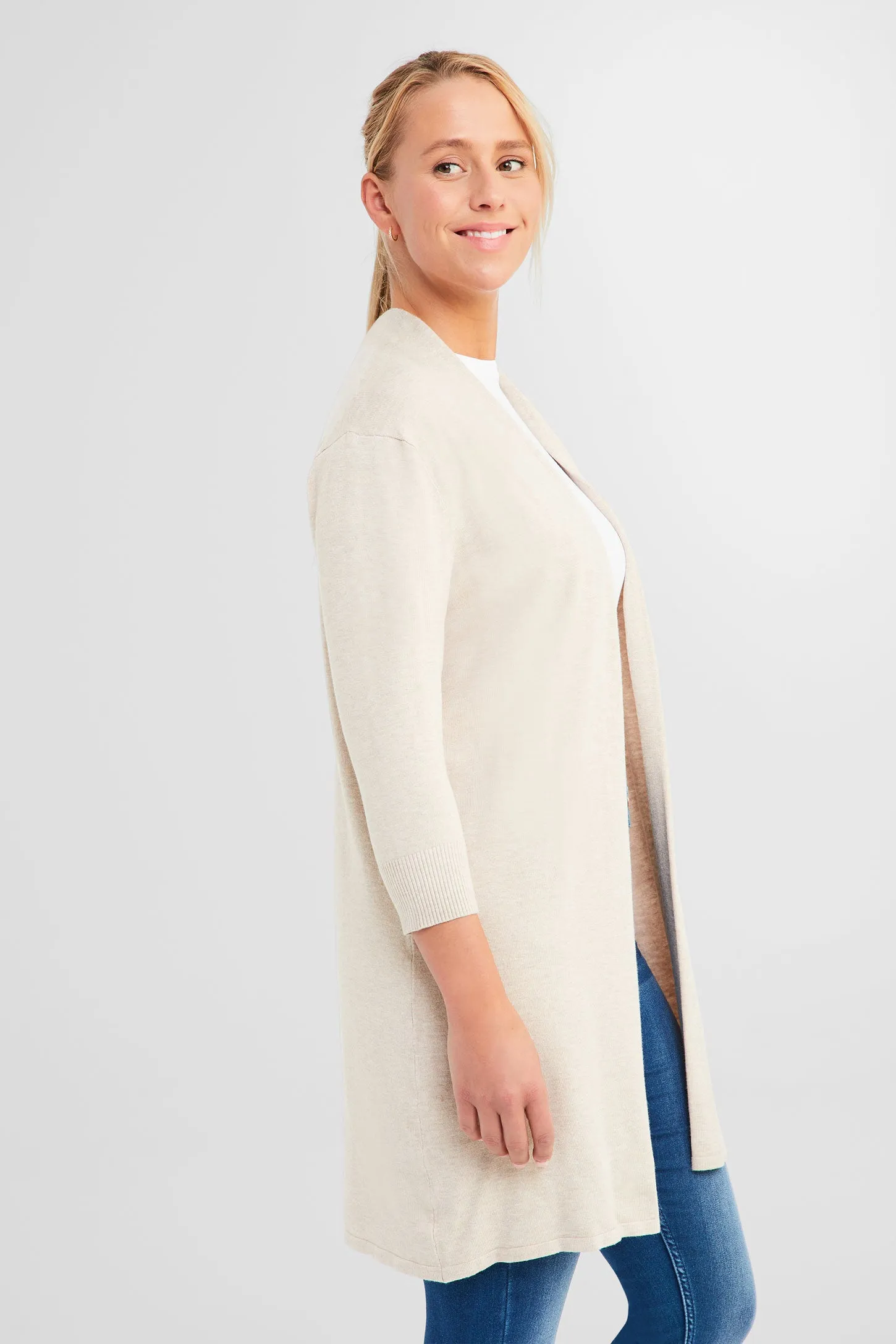 Cardigan long - Femme