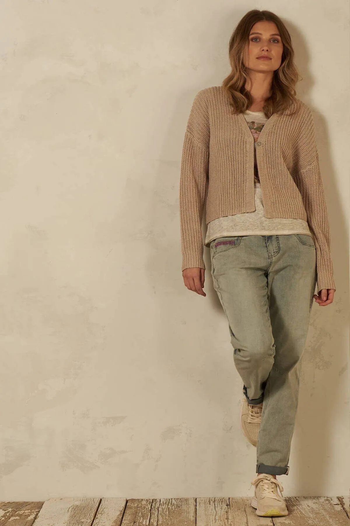 Cardigan à mailles