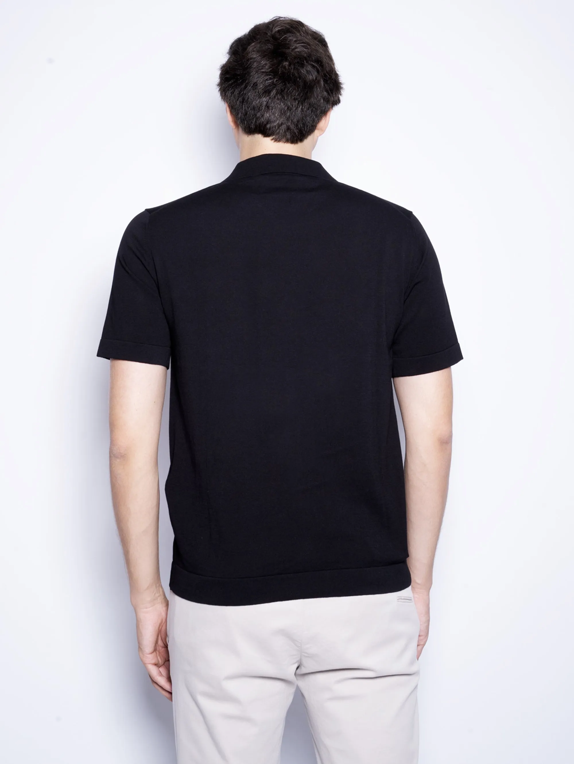 Cardigan Maniche Corte Nero