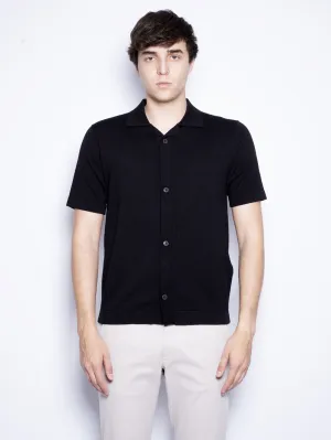 Cardigan Maniche Corte Nero