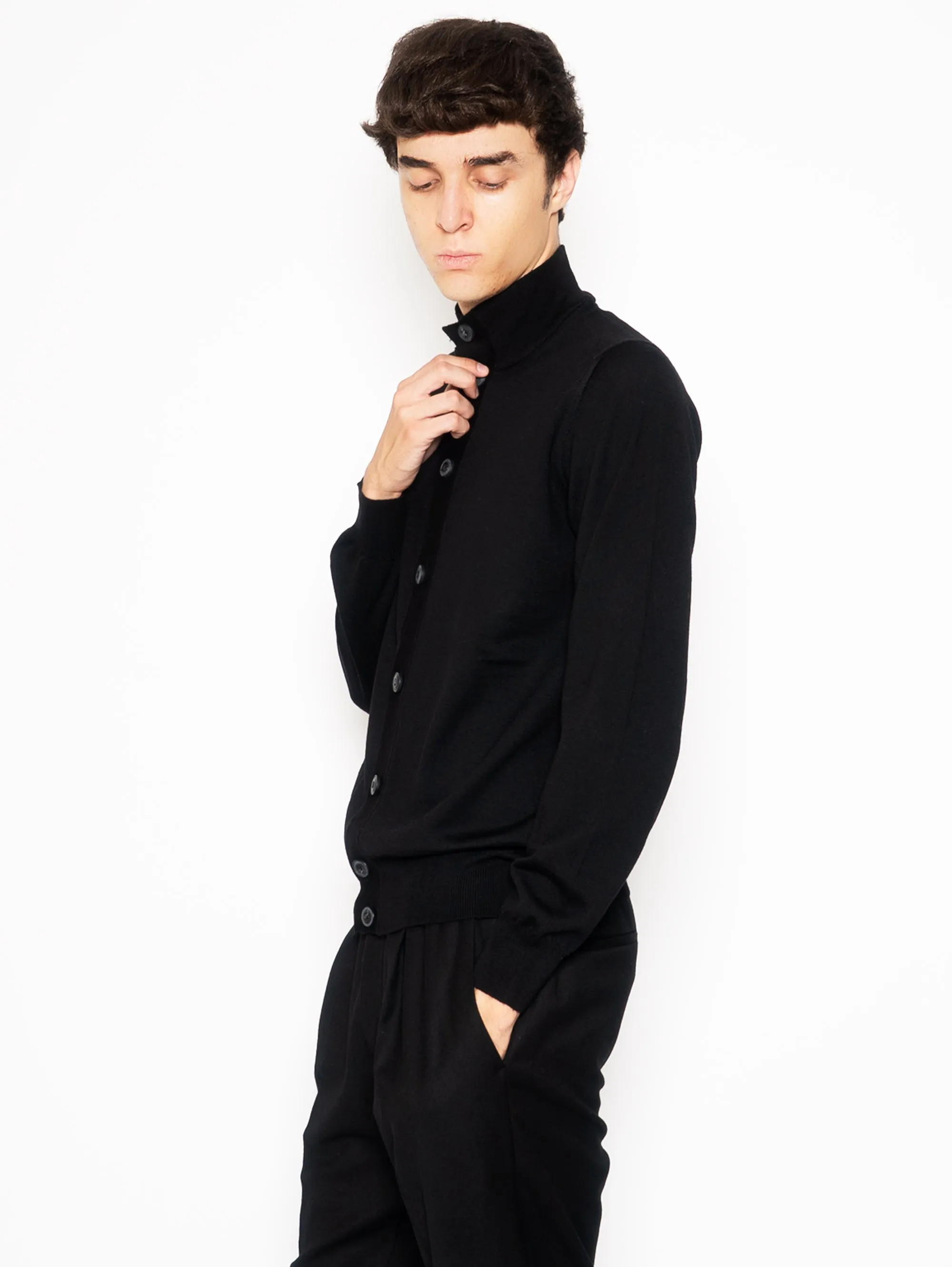 Cardigan Regular Nero