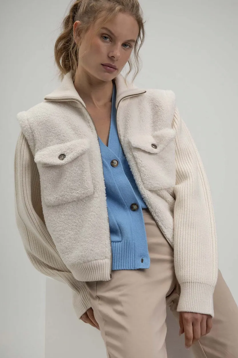 Cardigan Siep - Ice Blue