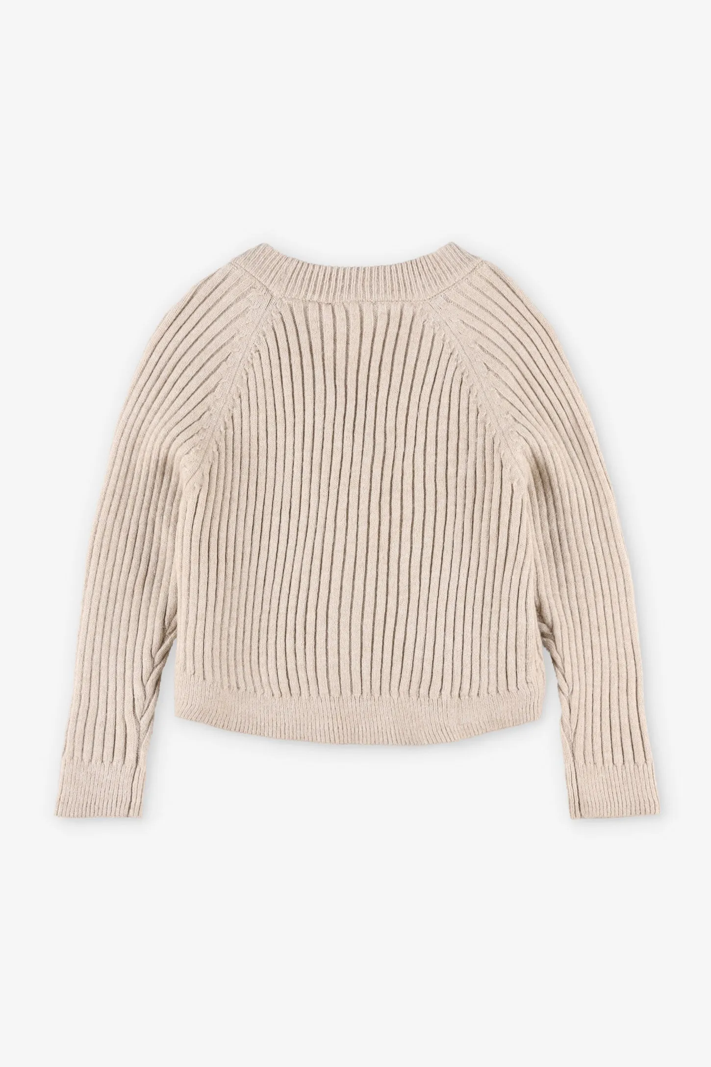 Cardigan tricot câble - Enfant fille