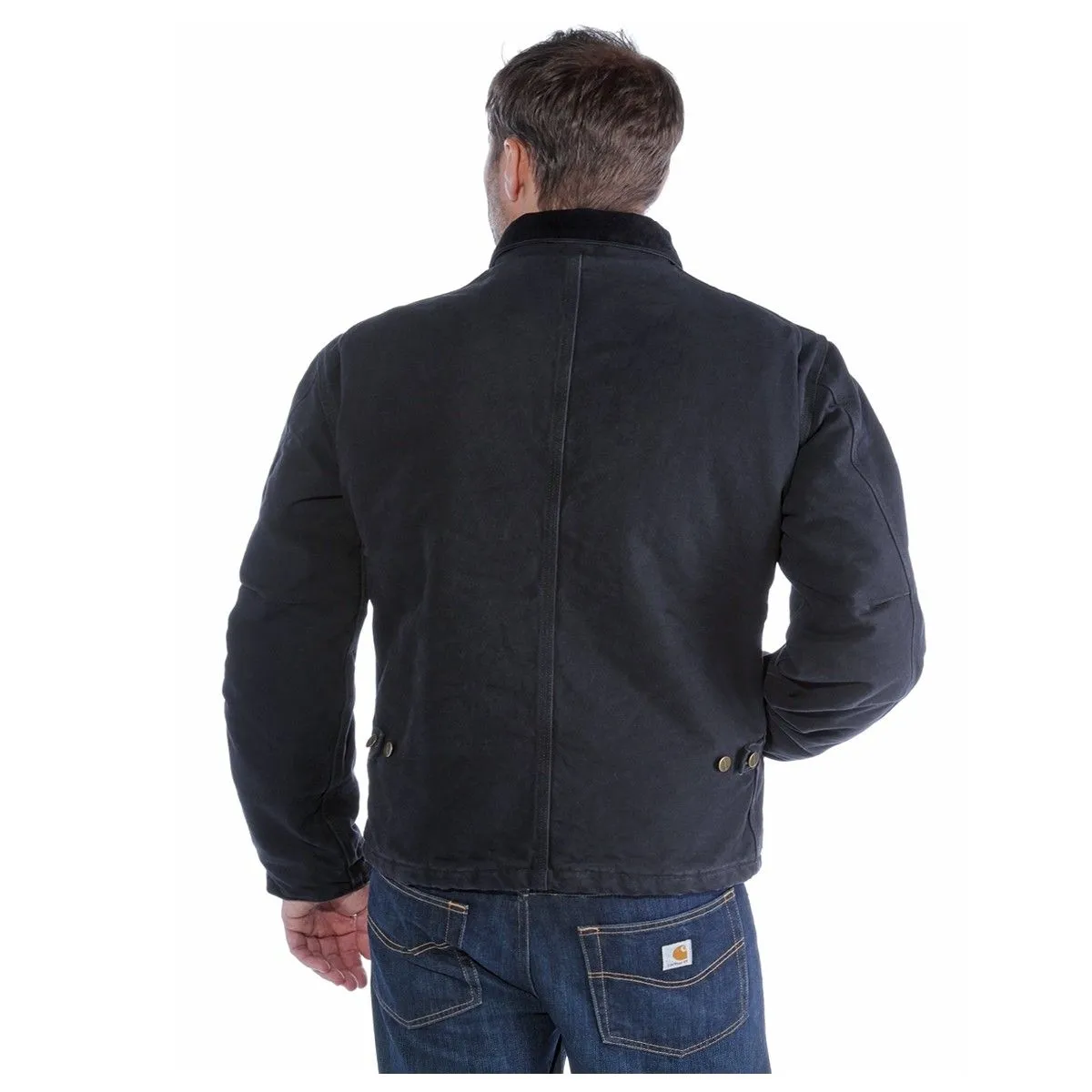 Carhartt&#x20;EJ022&#x20;Sale&#x3A;&#x20;Duck&#x20;Traditional&#x20;Jacket&#x20;-&#x20;Black