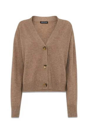 Cashmere Cardigan, Oatmeal