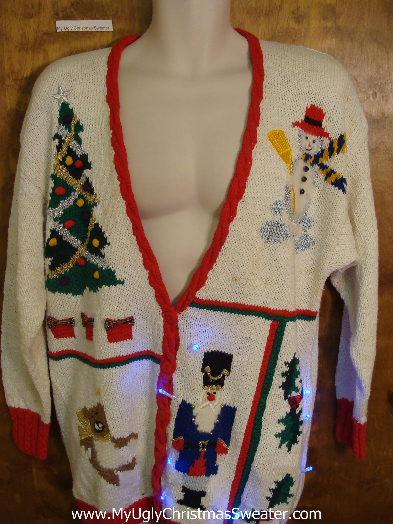Cheap Light Up Ugly Christmas Jumper that Has a Few Issues