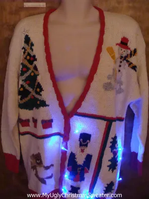 Cheap Light Up Ugly Christmas Jumper that Has a Few Issues