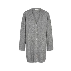 Co'couture Chill Knit Cardigan Grey Melange 22632057