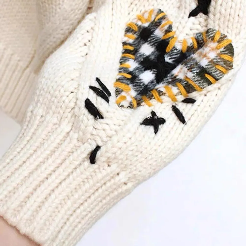 “Colorful embroidery” Cardigan