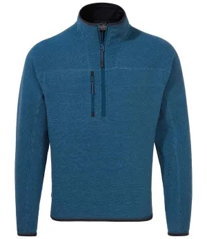 Craghoppers Expert Active Half Zip Knitted Fleece | Poseidon Blue Marl