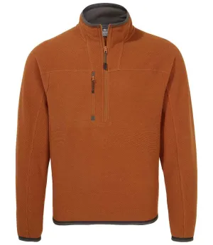 Craghoppers Expert Active Half Zip Knitted Fleece | Potters Clay Marl