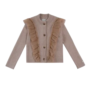 Darine Cardigan | Lavender Brown