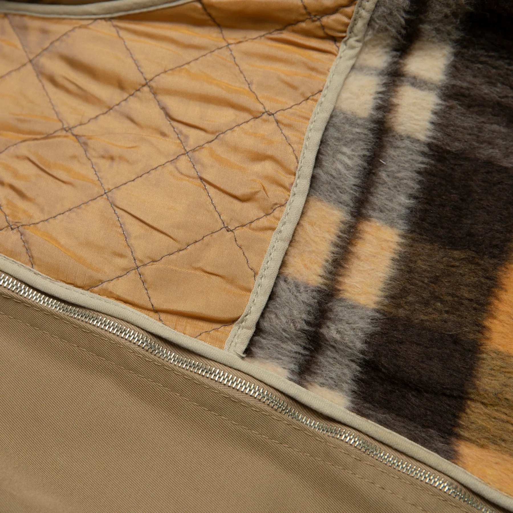 Diolen Twill Weave Fleece Lined Car Coat