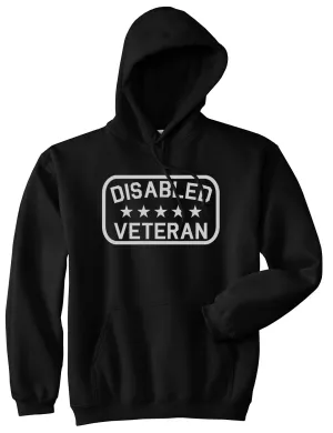 Disabled Veteran Army Mens Pullover Hoodie