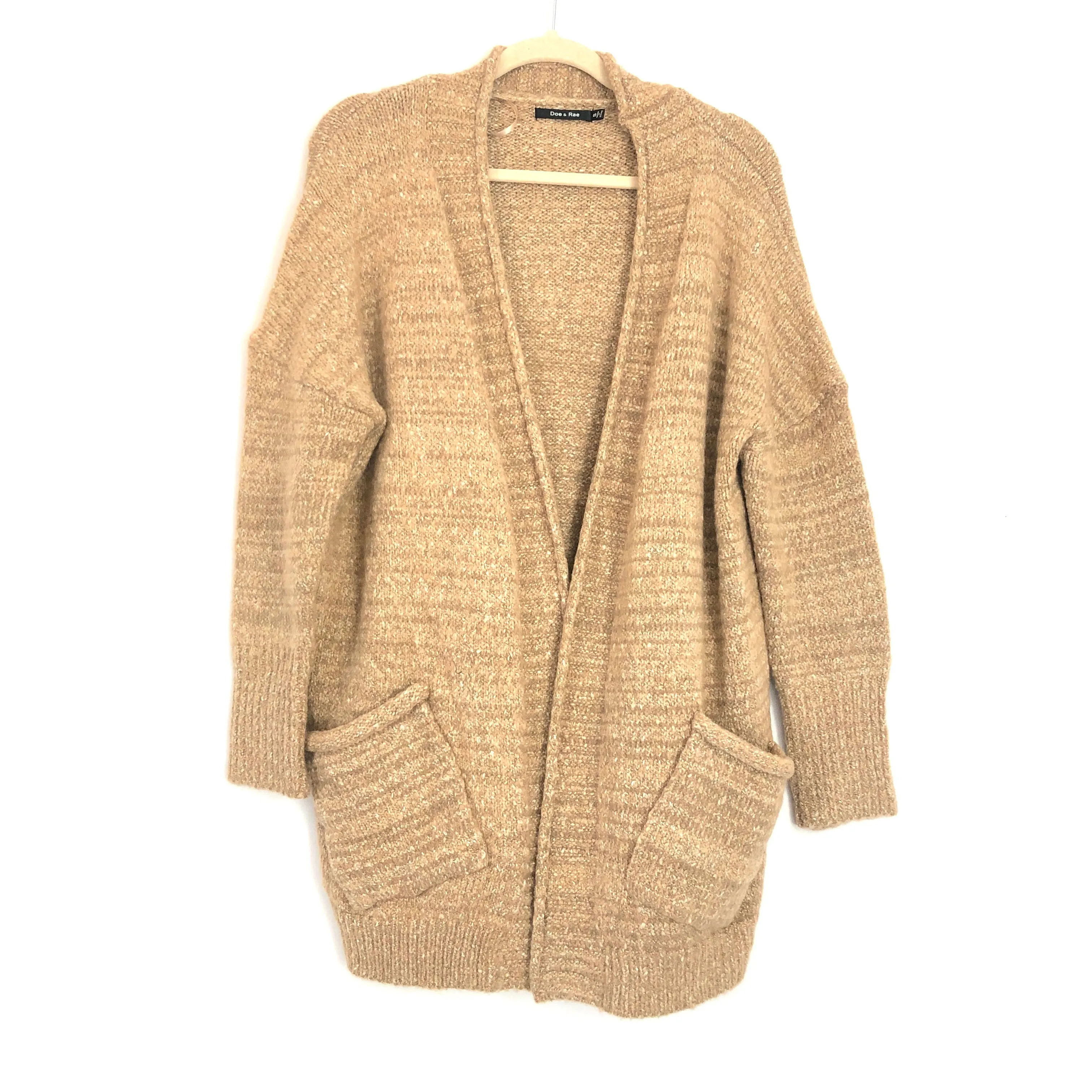Doe & Rae Wool-Like Cardigan- Size S