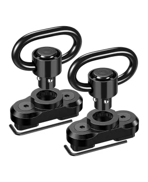 EZshoot Sling Swivel Mount 1.25" Sling Mount for 2 Point Sling