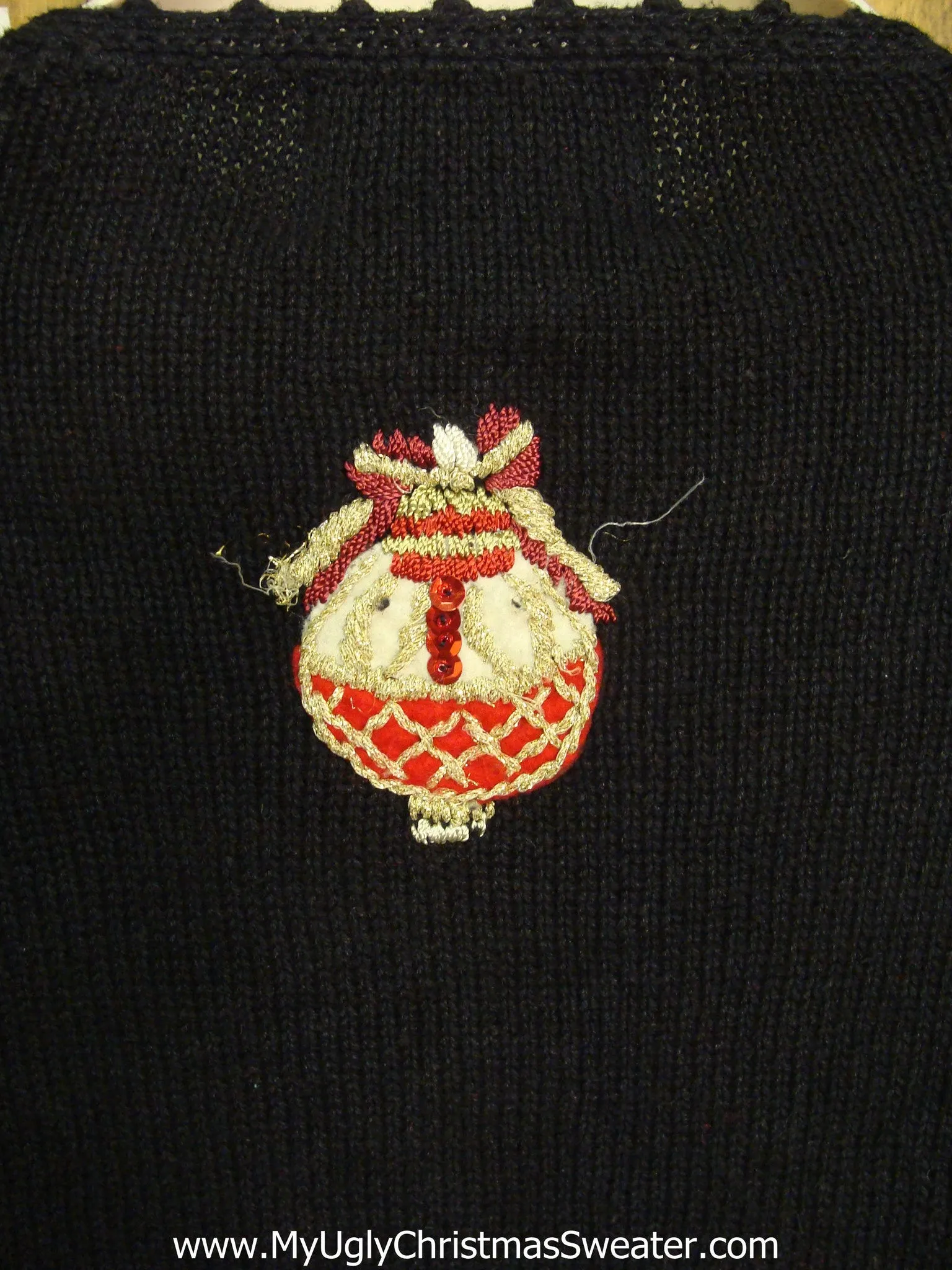 Fancy Smancy Cheap Ugly Christmas Sweater