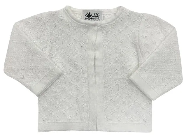 Fingerprints Pointelle Cardigan