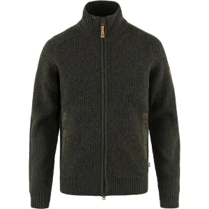 Fjallraven Ovik Zip Cardigan - Dark Olive