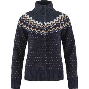 Fjällräven Women&#x27;s Övik Knit Cardigan Dark Navy | Buy Fjällräven Women&#x27;s Övik Knit Cardigan Dark Navy here | Outnorth