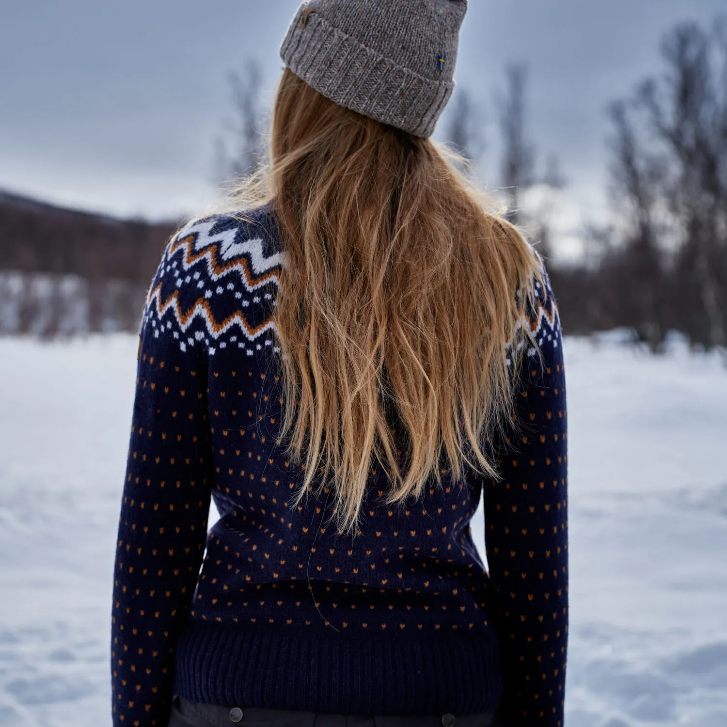 Fjällräven Women&#x27;s Övik Knit Cardigan Dark Navy | Buy Fjällräven Women&#x27;s Övik Knit Cardigan Dark Navy here | Outnorth