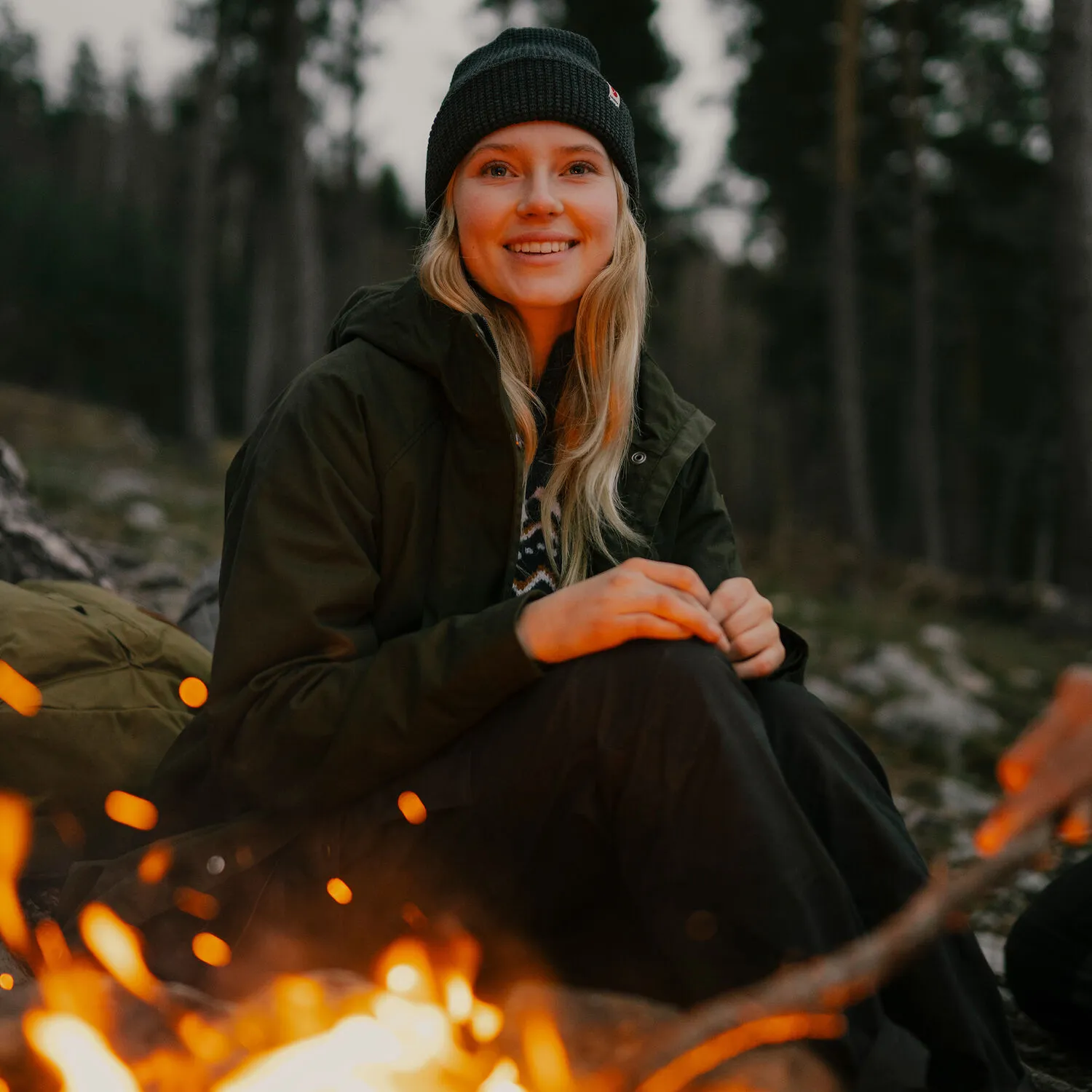 Fjällräven Women&#x27;s Övik Knit Cardigan Dark Navy | Buy Fjällräven Women&#x27;s Övik Knit Cardigan Dark Navy here | Outnorth