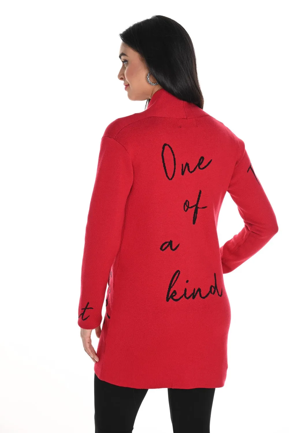 Frank Lyman Cardigan 244697U Red/Black