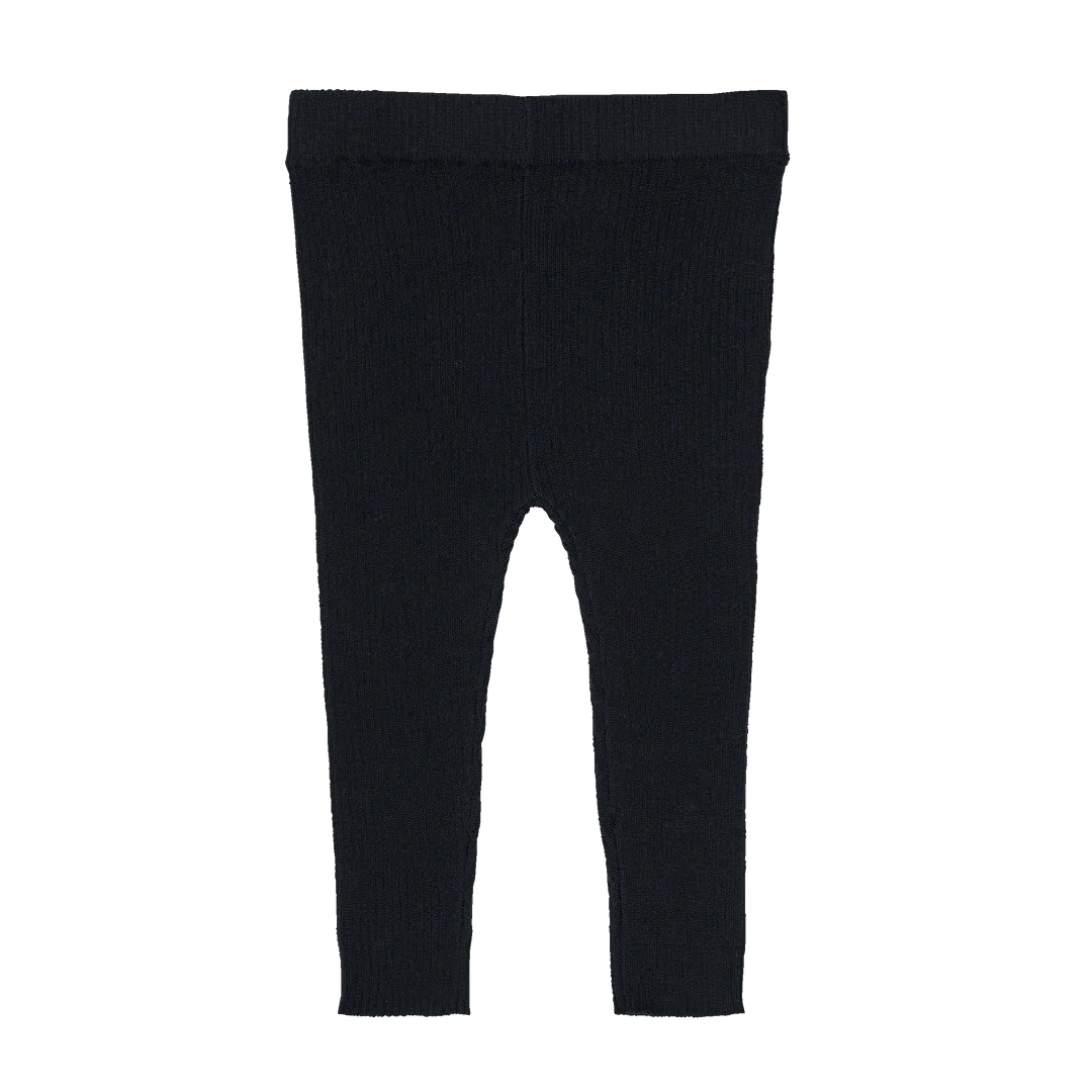 FUB DARK NAVT POINTELLE CARDIGAN LEGGING SET