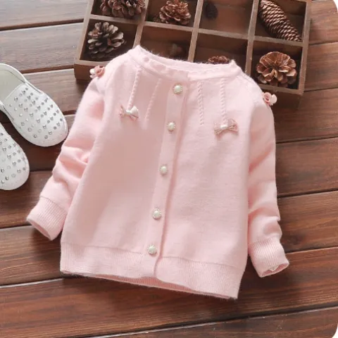 Girls Cardigan 100% Cotton