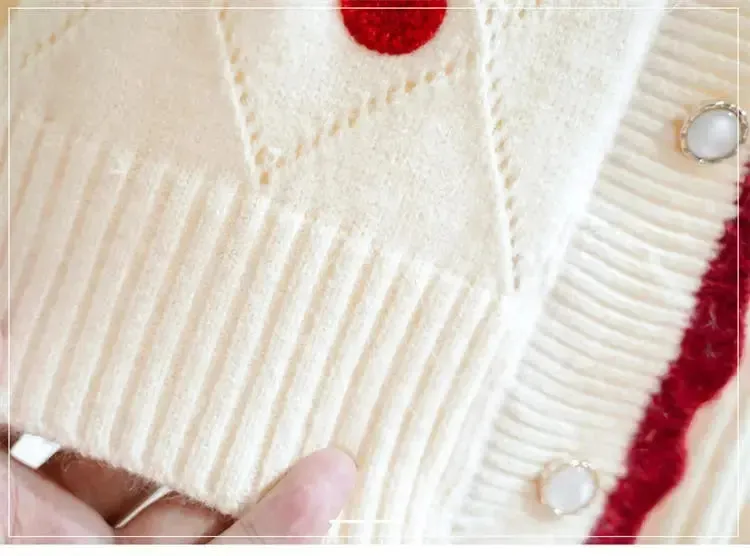 Girls Cute Knit Cardigan