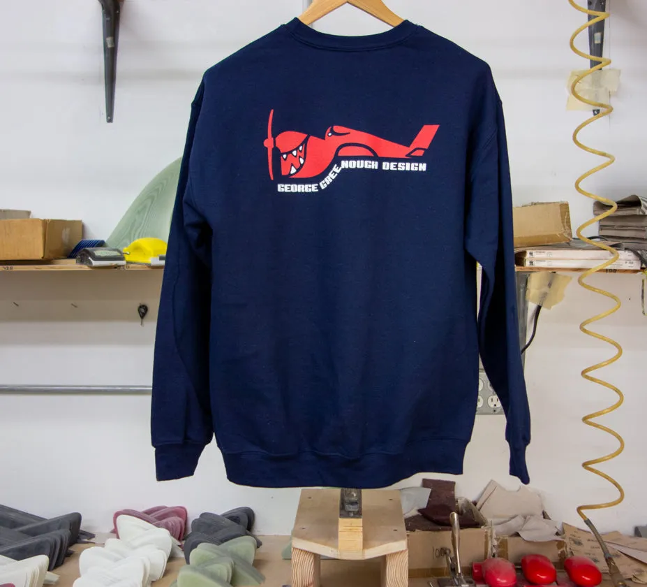 Greenough Airplane Logo Crewneck Sweatshirt