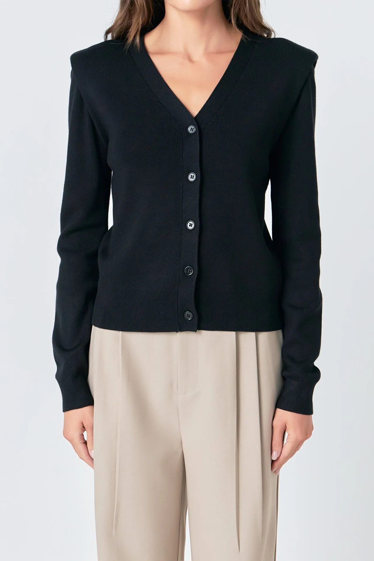 Grey Lab - V-neck Cardigan