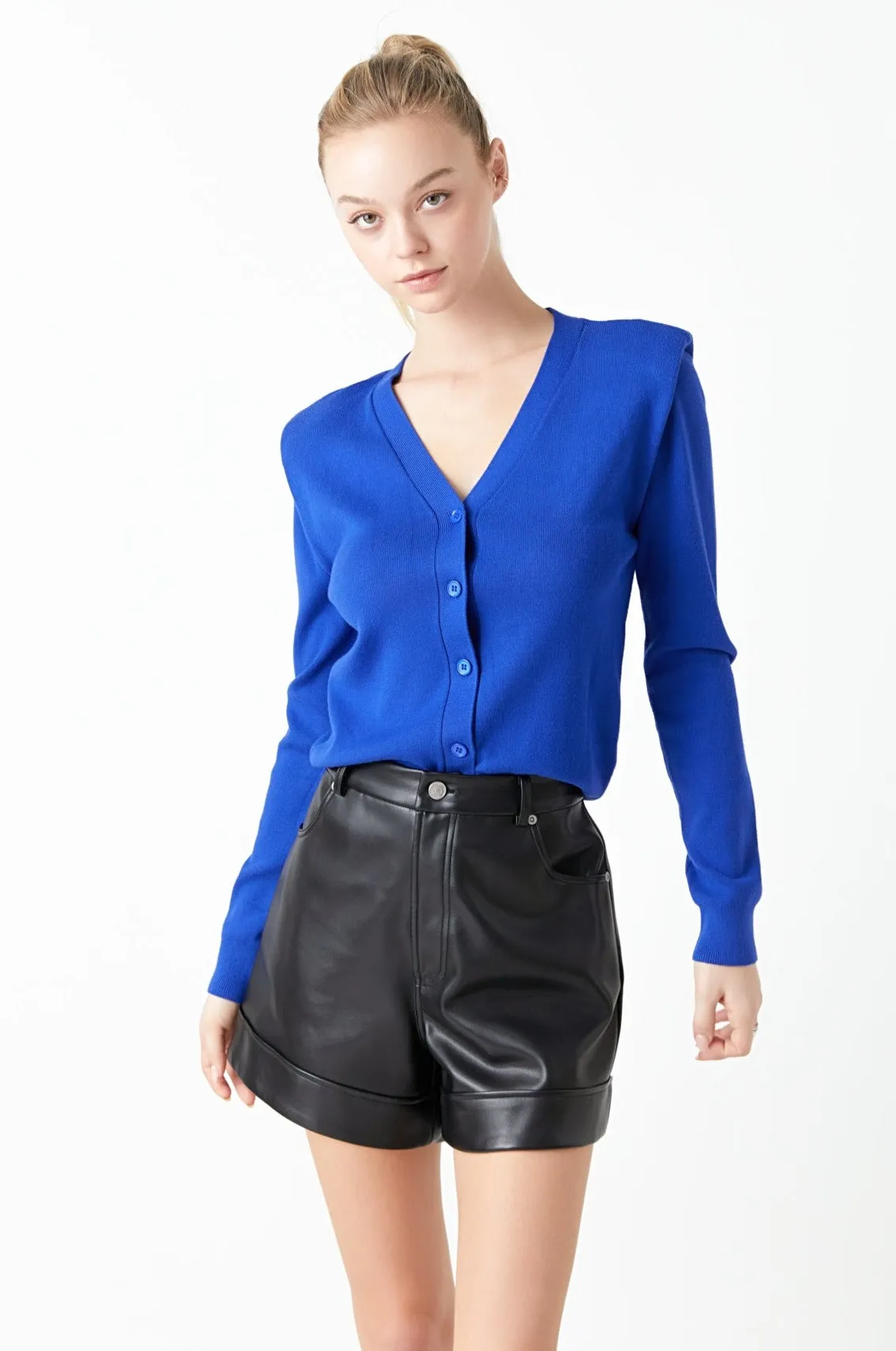 Grey Lab - V-neck Cardigan